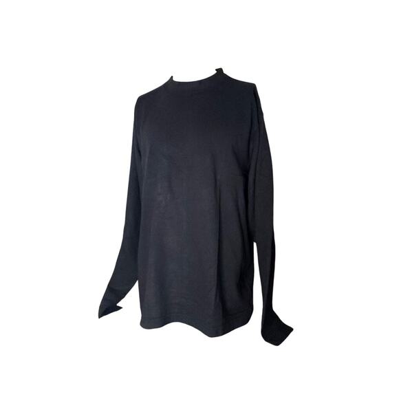 YZY YEEZY GAP LONG SLEEVE SHIRT IN BLACK SIZE LRG H03 - Picture 4 of 16